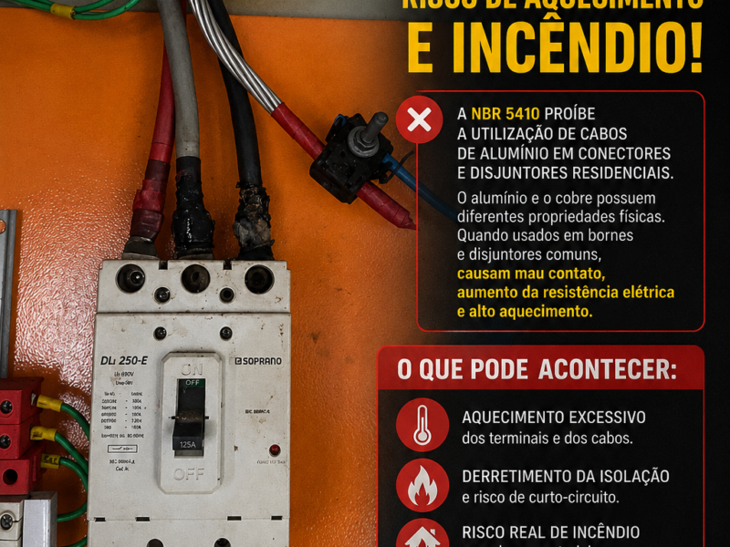 Eletricista profissional há 20 anos